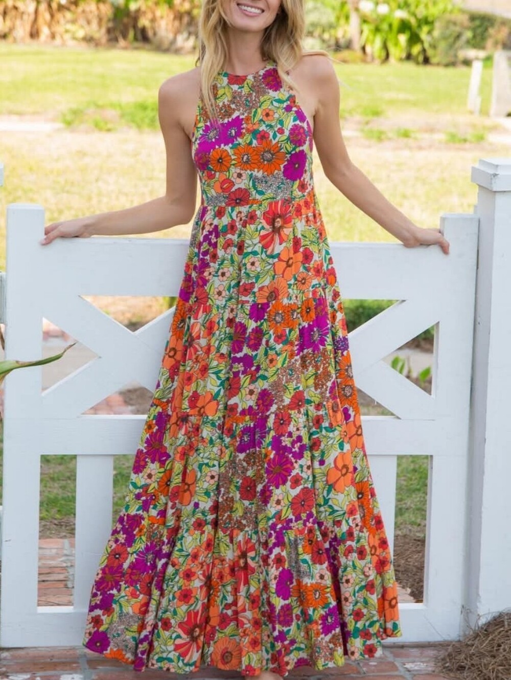 Natural Life Floral Maxi Dress